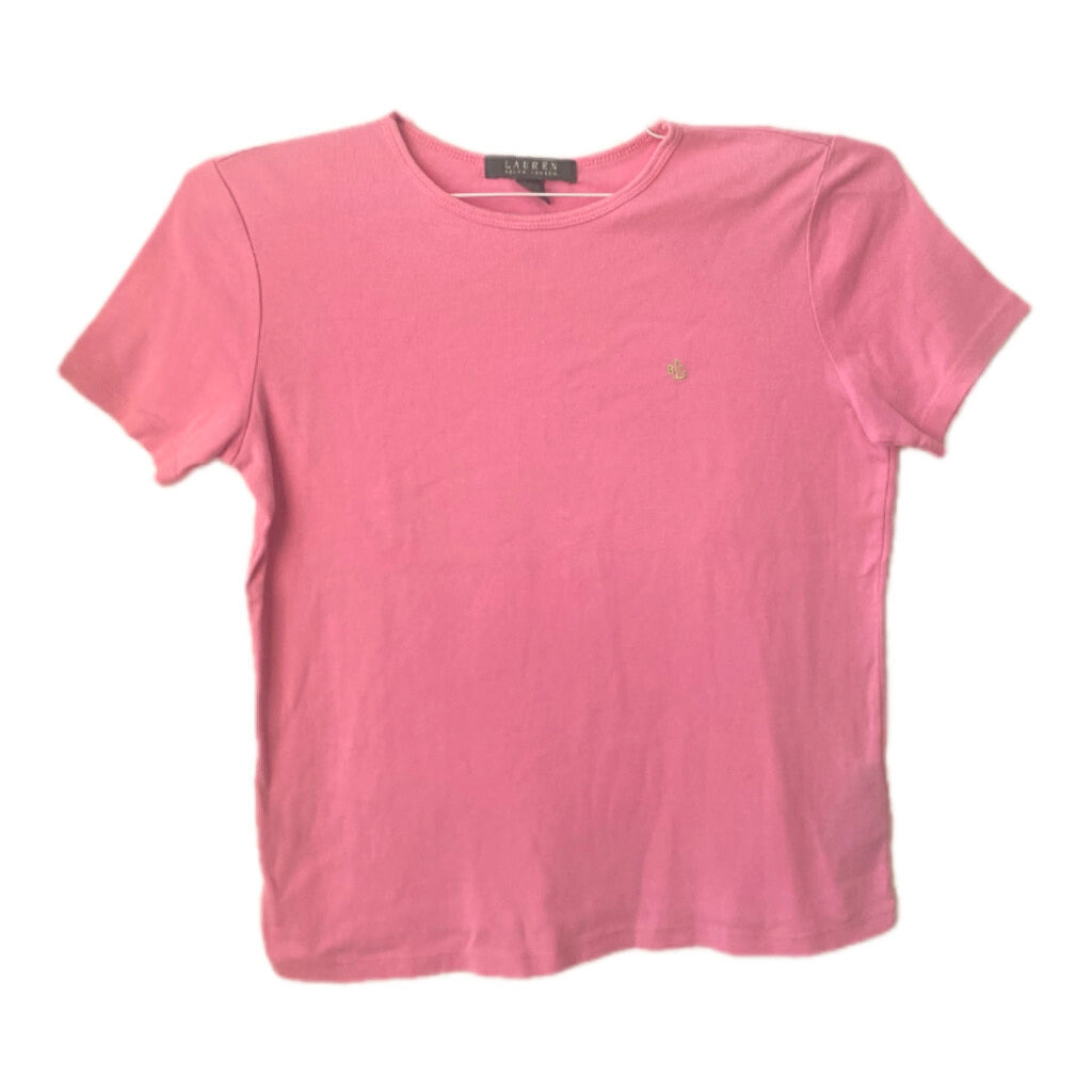 חולצה קצרה RALPH LAUREN ורודה מידה - XS