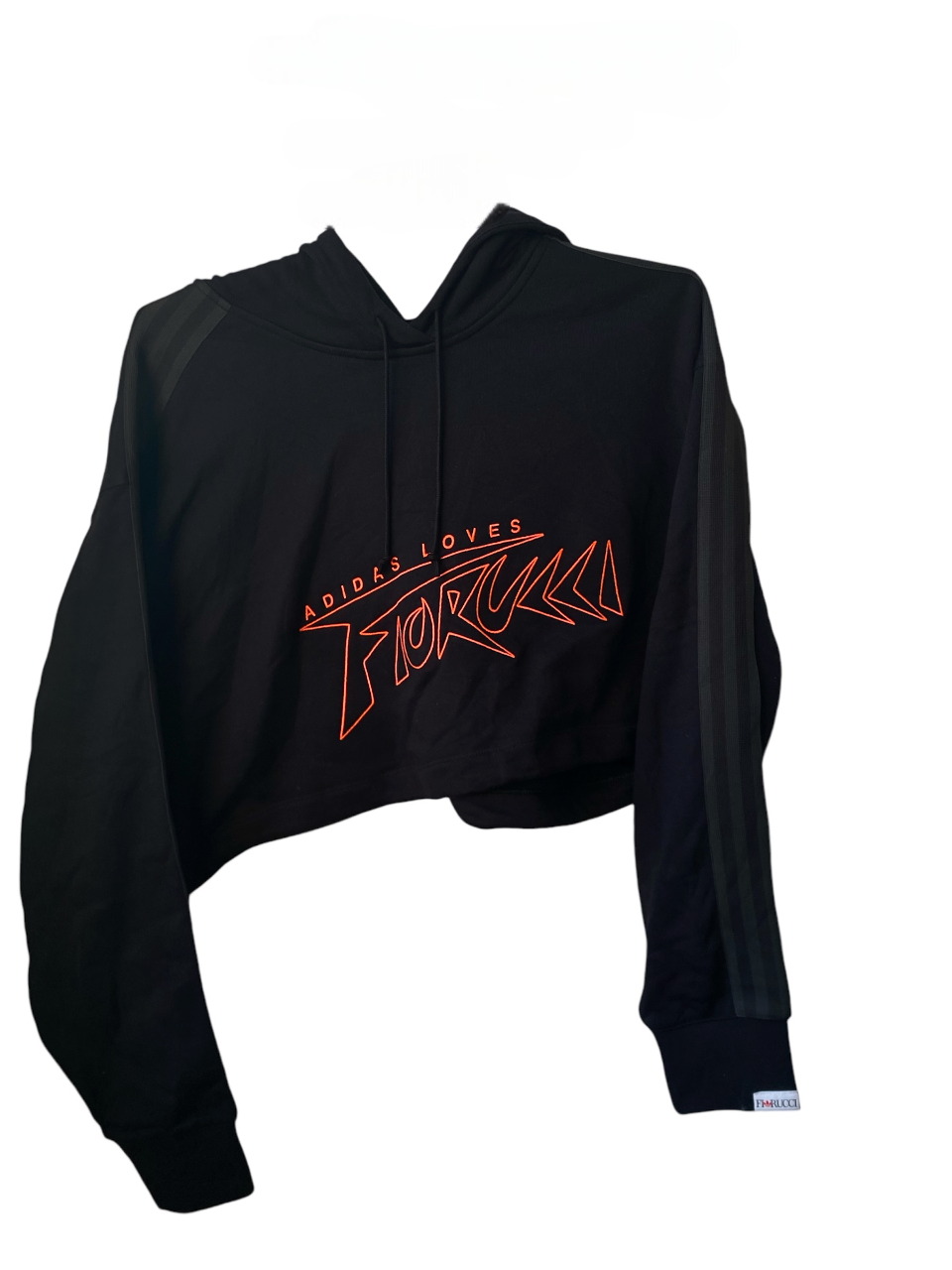 סווטצרט adidas x fiorucci crop מידה- L