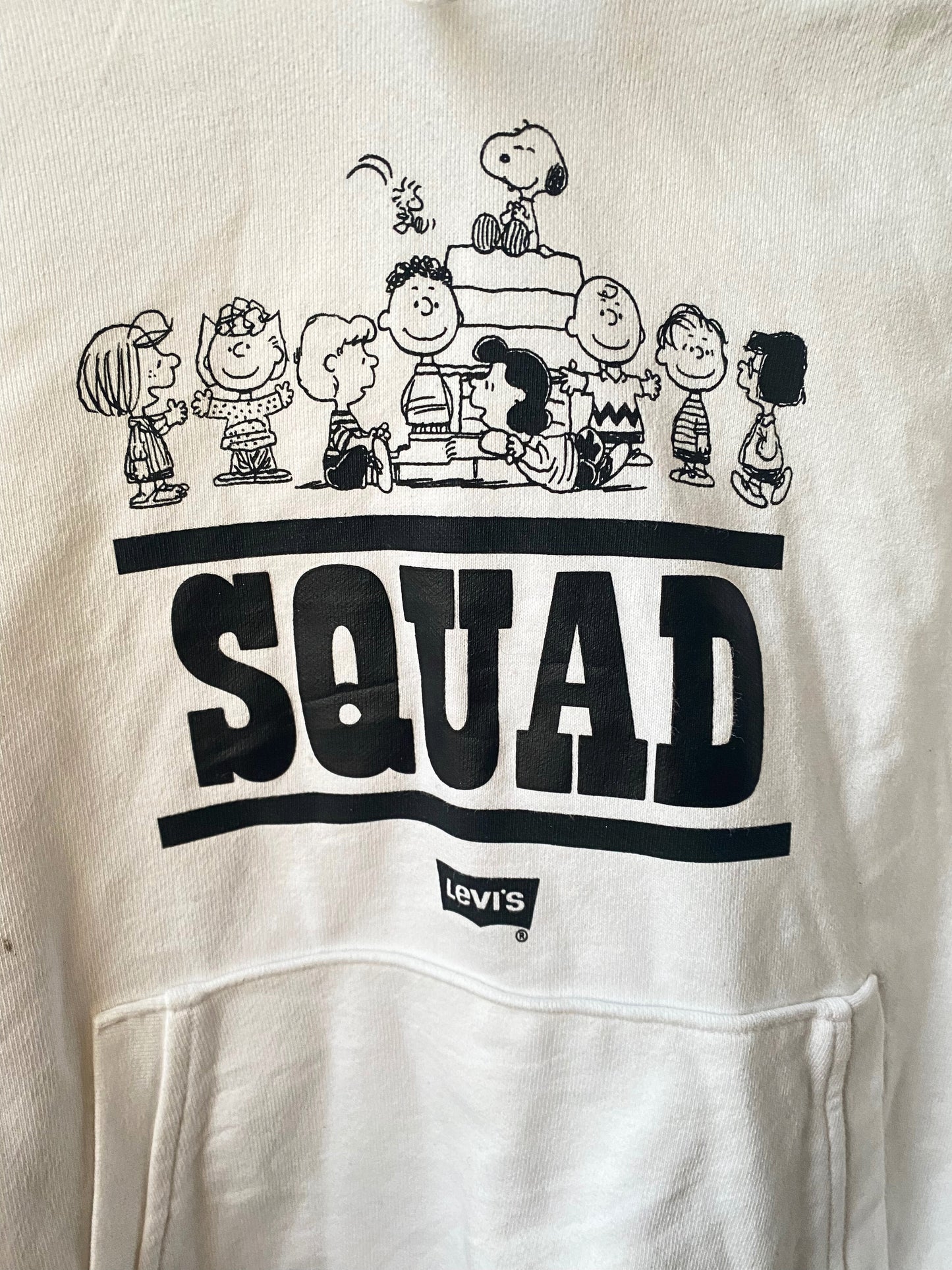סווטצרט Rare Levi's X Peanuts Snoopy Squad מידה- XS