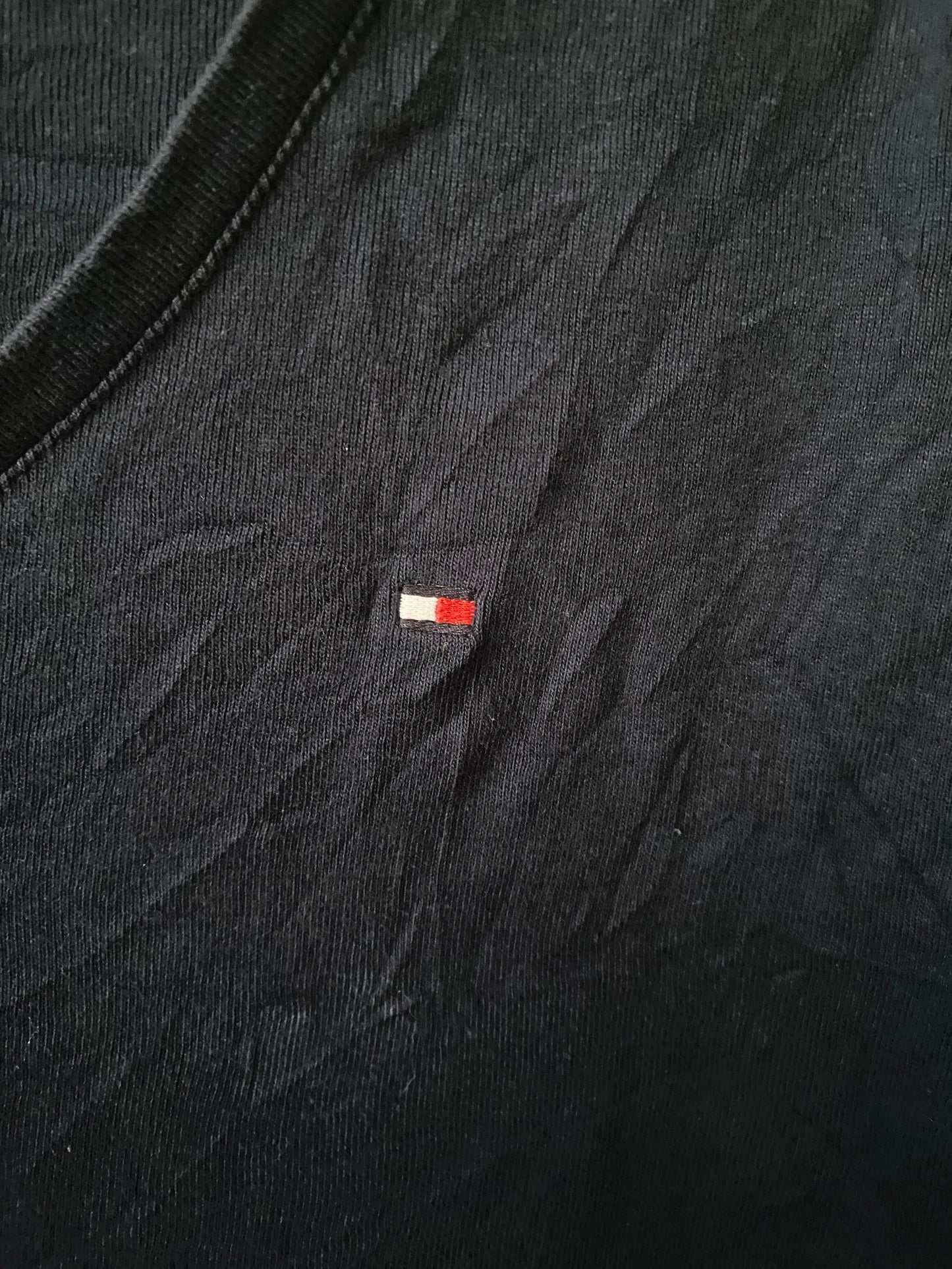 חולצה קצרה TOMMY HILFIGER שחורה מידה- XL