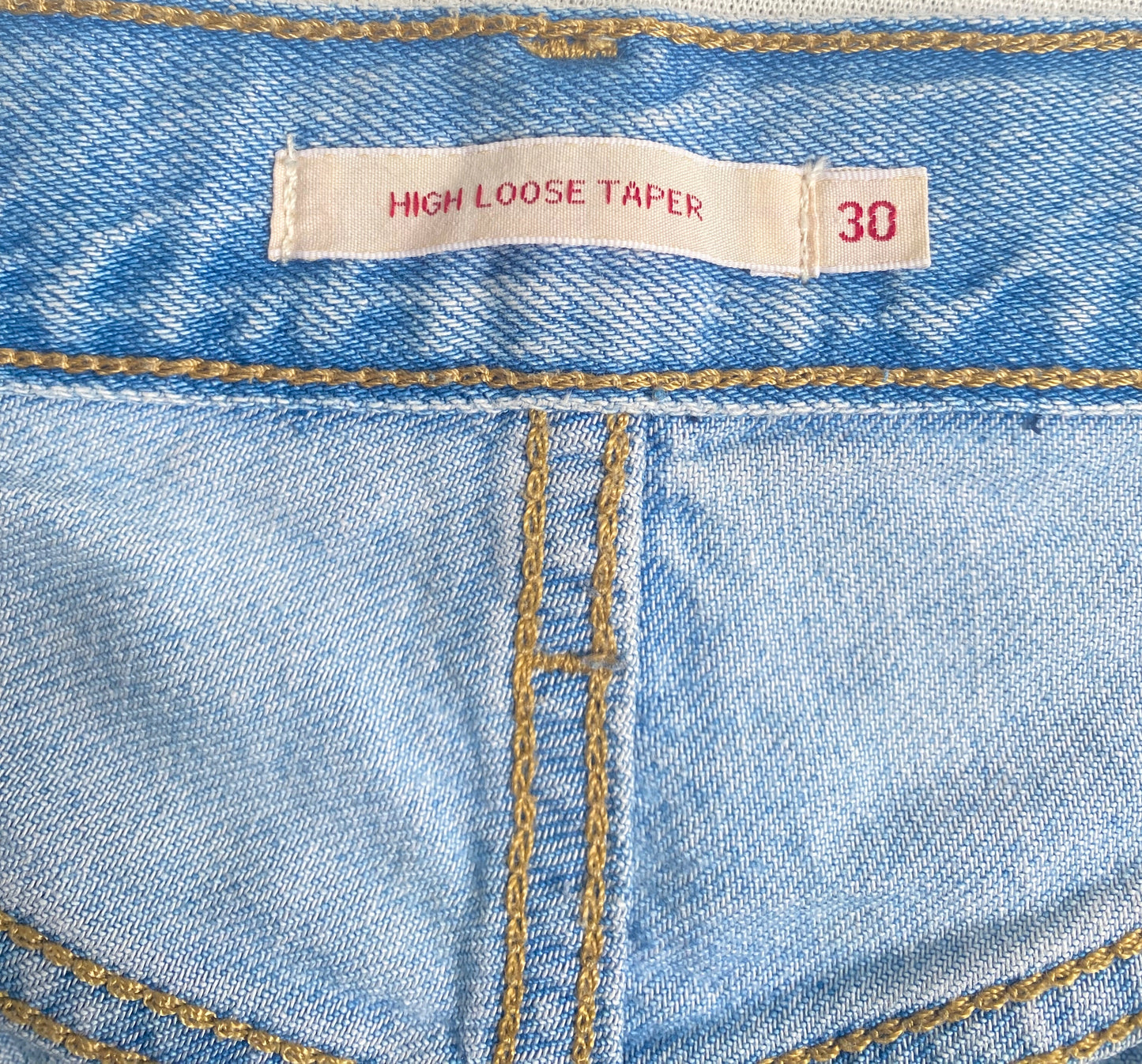 ג'ינס LEVI'S high loose taper מידה- 30