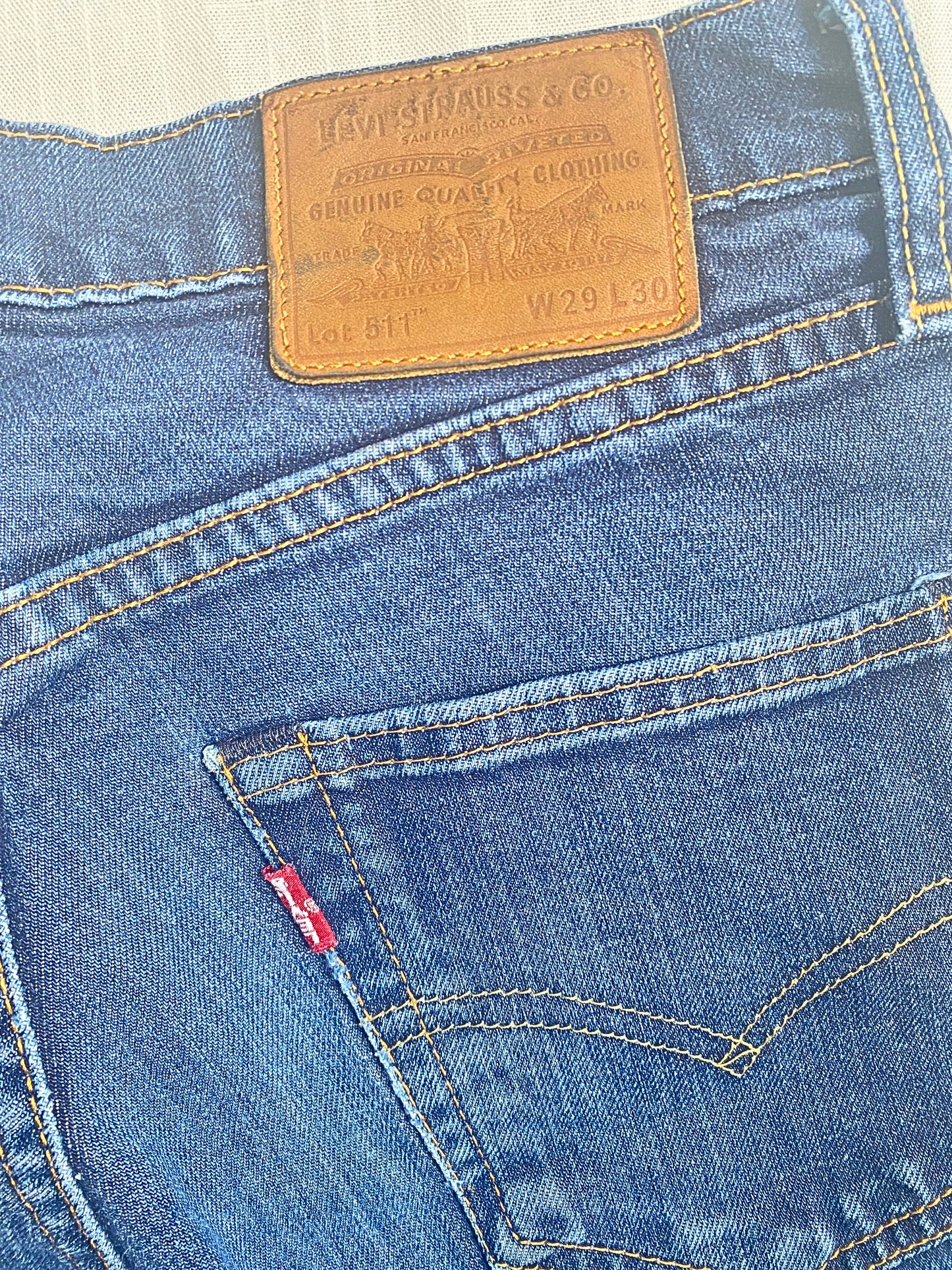 ג'ינס LEVI'S 511 כחול מידה- W29\L30