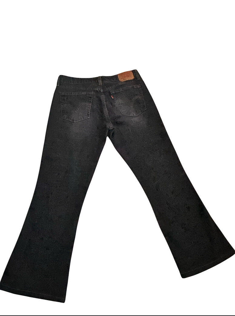 ג'ינס LEVI'S 518 SUPERLOW stretch אפור מידה- 34