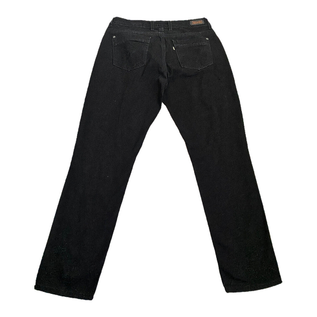 גינס 529 LEVI'S CURVY SKINNY BLACK SATEEN מידה- W31\L32