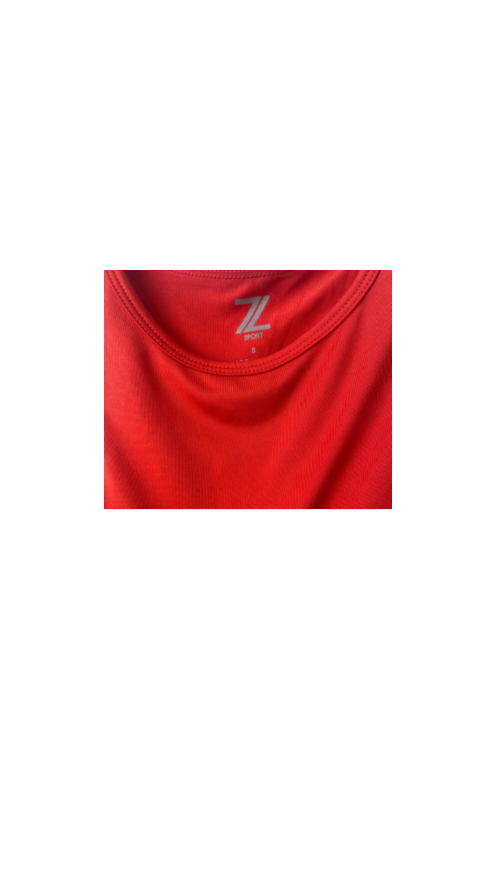 חזיית ספורט z sport בצבע אדום מידה- S