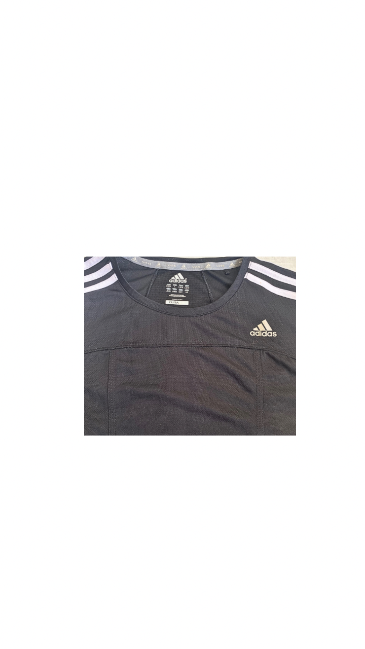 חולצת Adidas Running בצבע שחור מידה- L