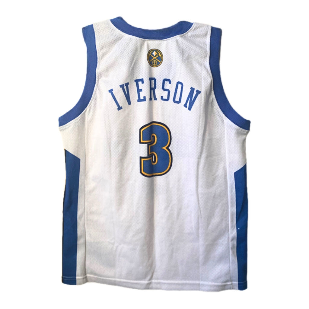 NBA Denver Nuggets Basketball Champion jersey #3 Iverson XLמידה-(13-14)