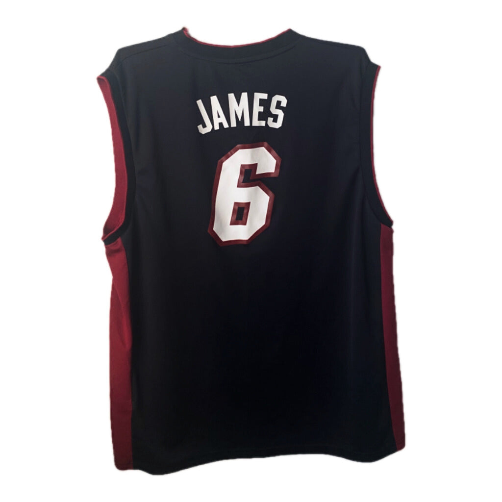 Miami Heat Adidas Road Jersey James #6 מידה- XL