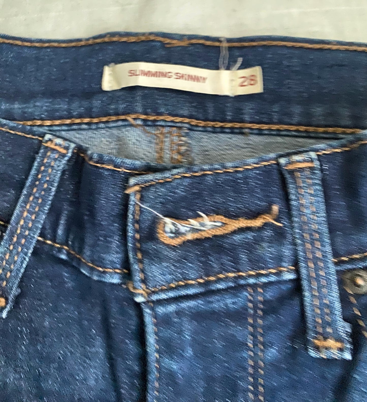 ג'ינס LEVI'S SLIMMING SKINNY מידה- 28