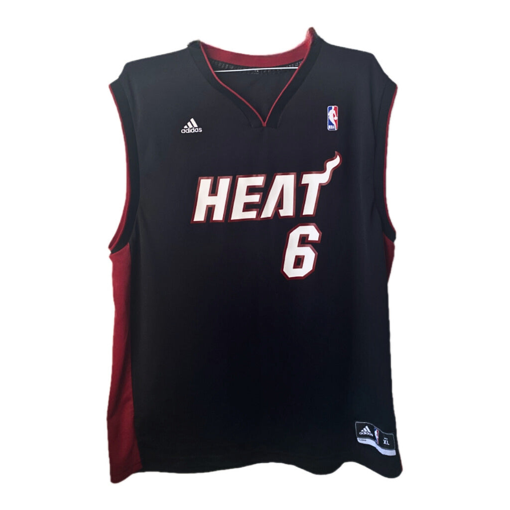 Miami Heat Adidas Road Jersey James #6 מידה- XL