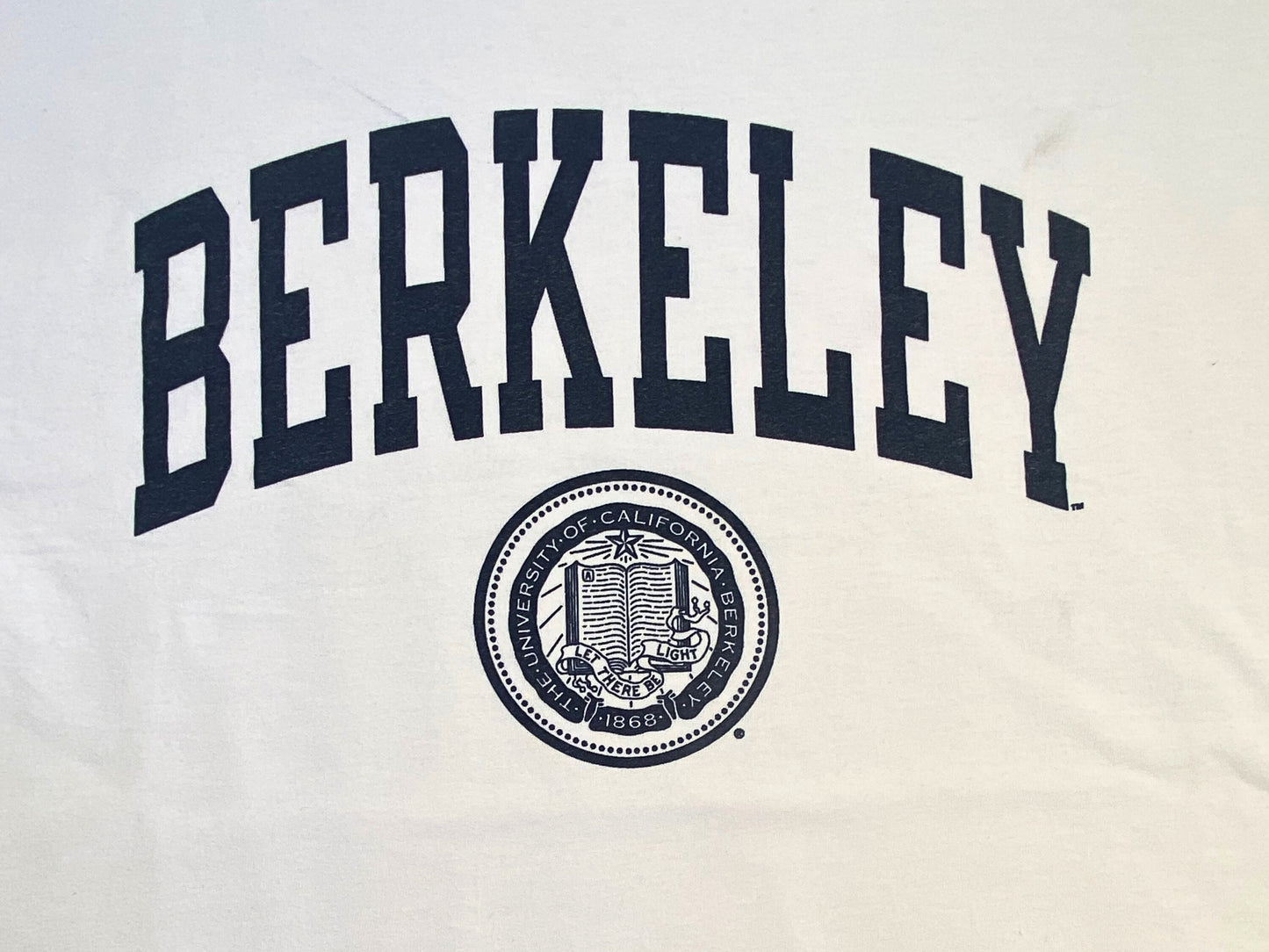 חולצה קצרהUC Berkeley Cal Champion לבנה מידה-M