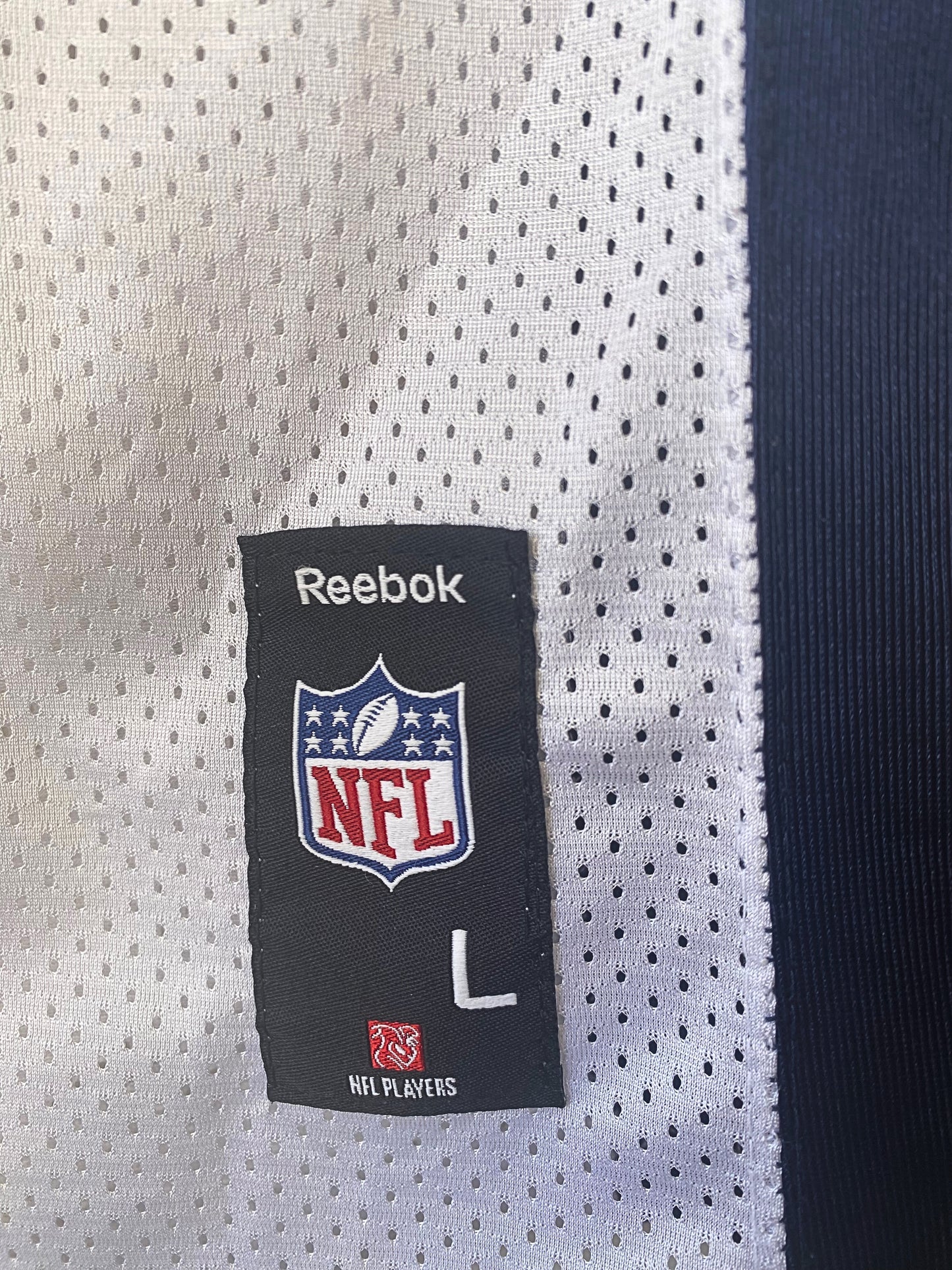 Laurence Maroney New England Patriots Reebok White Jersey מידה- L