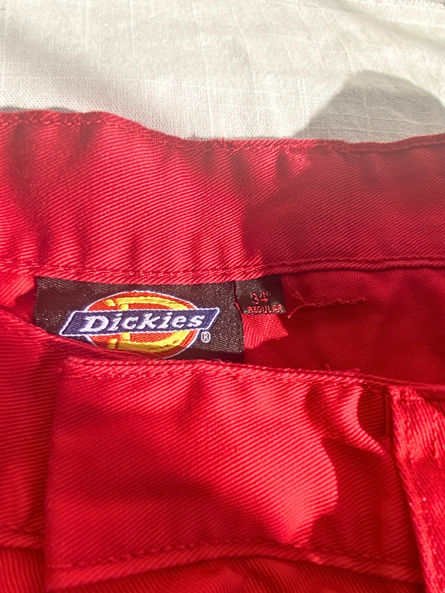 ג'ינס DICKIES אדום מידה- 34