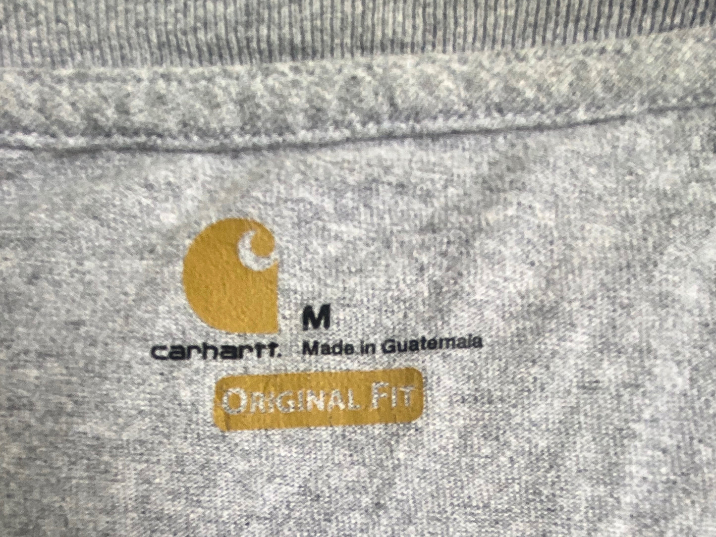 חולצת פולו קצרה CARHARTT אפורה מידה- M