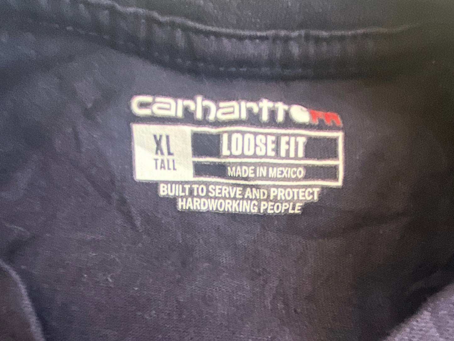 חולצה ארוכה CARHARTT בצבע שחור מידה-XL