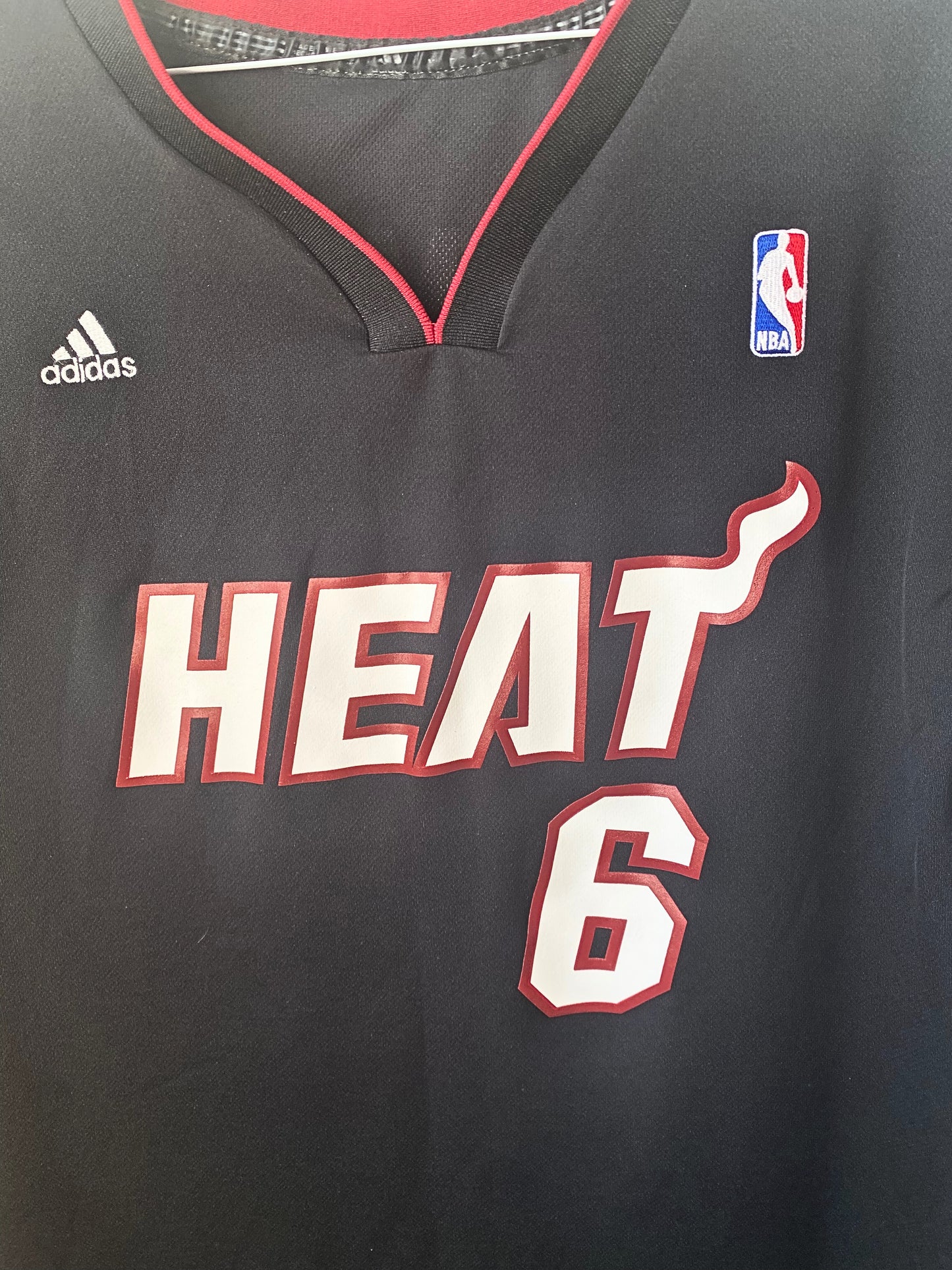 Miami Heat Adidas Road Jersey James #6 מידה- XL