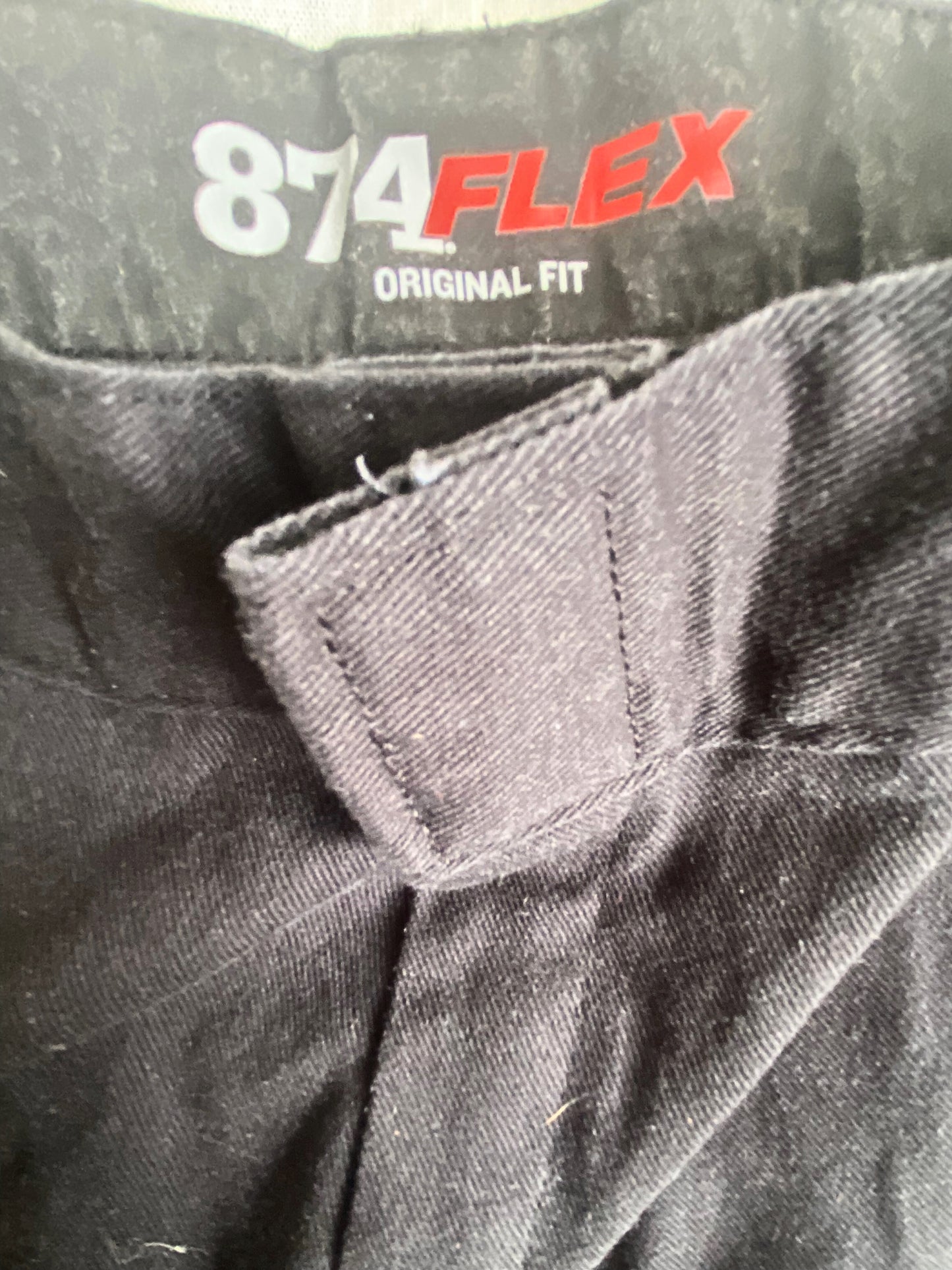 מכנס ארוך DICKIES 874 FLEX שחור מידה- 32*34