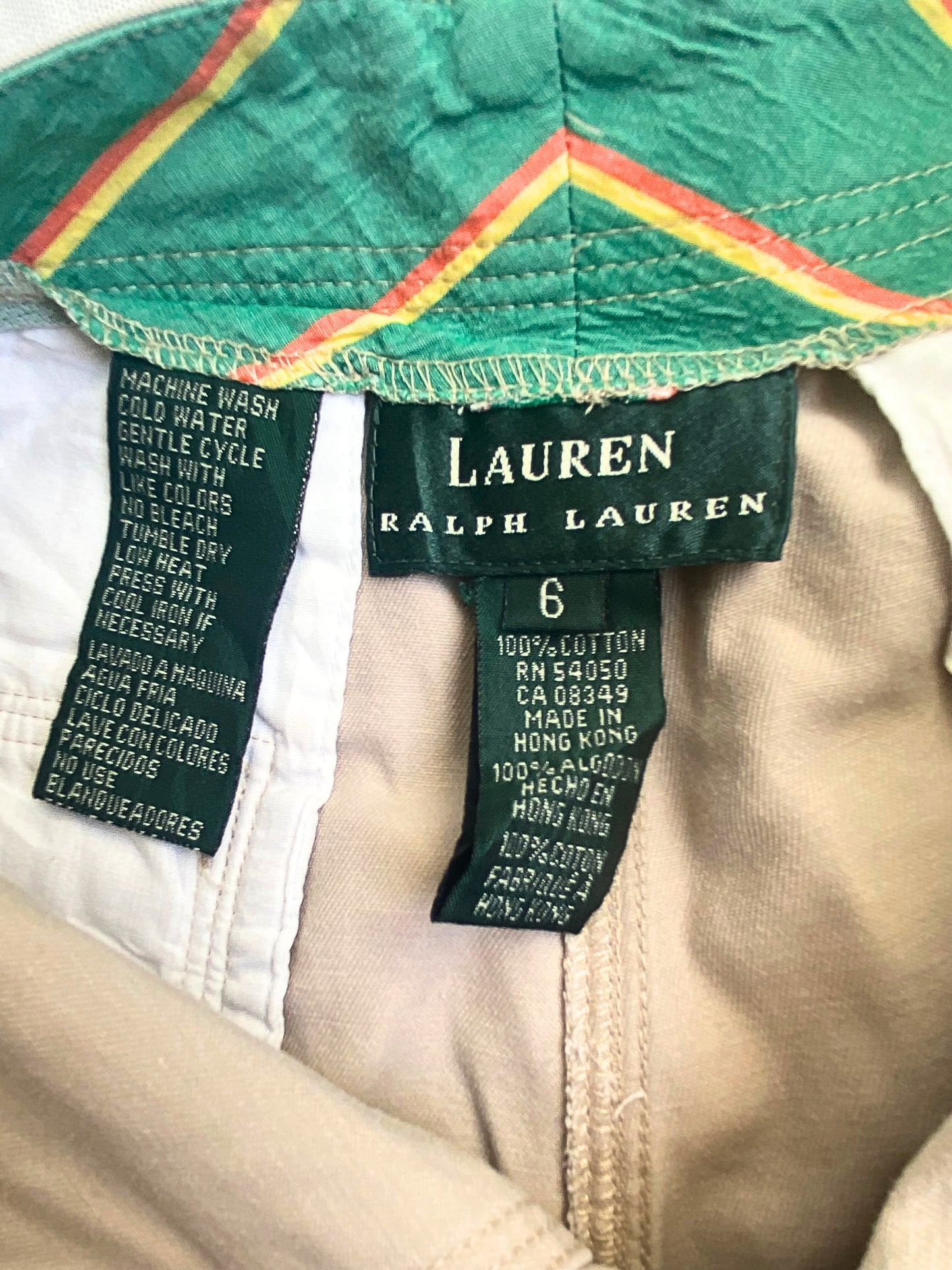 ברמודה RALPH LAUREN חאקי מידה- 6