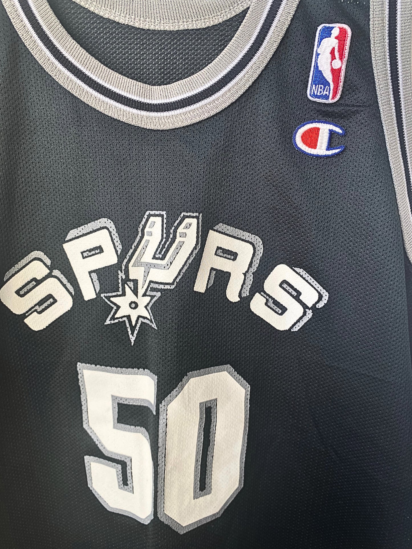 Vintage 90’s Champion David Robinson Jersey San Antonio Spurs #50 מידה- L(14-16)