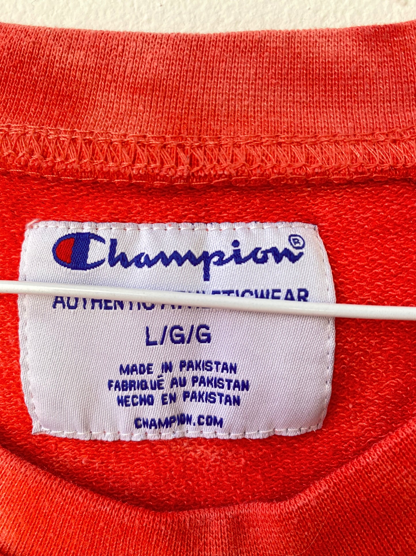 סווטצרט champion Tie Die Pullover בצבע ורוד מידה- L