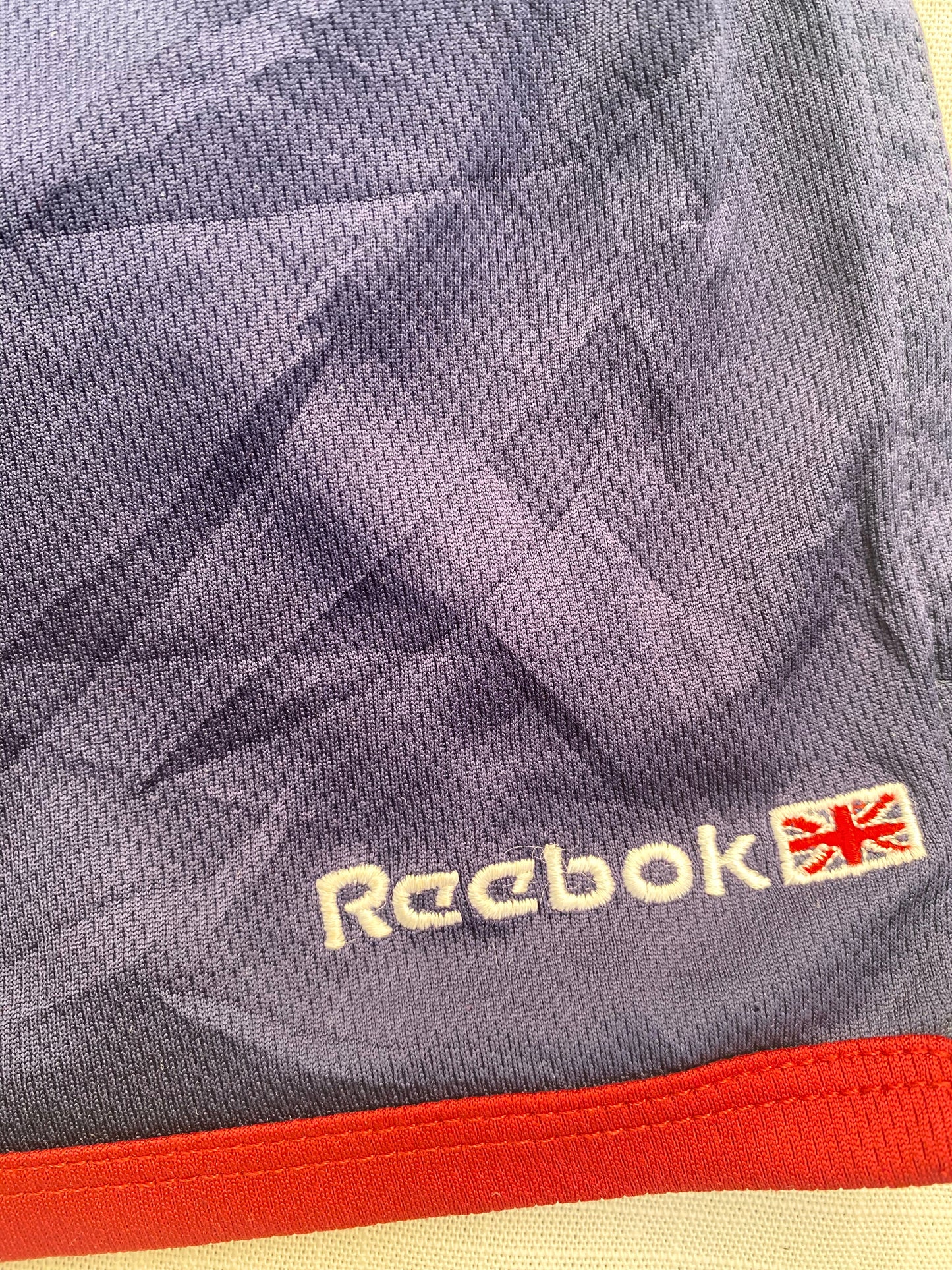 מכנס קצר REEBOK כחול לוגו לבן מידה- M