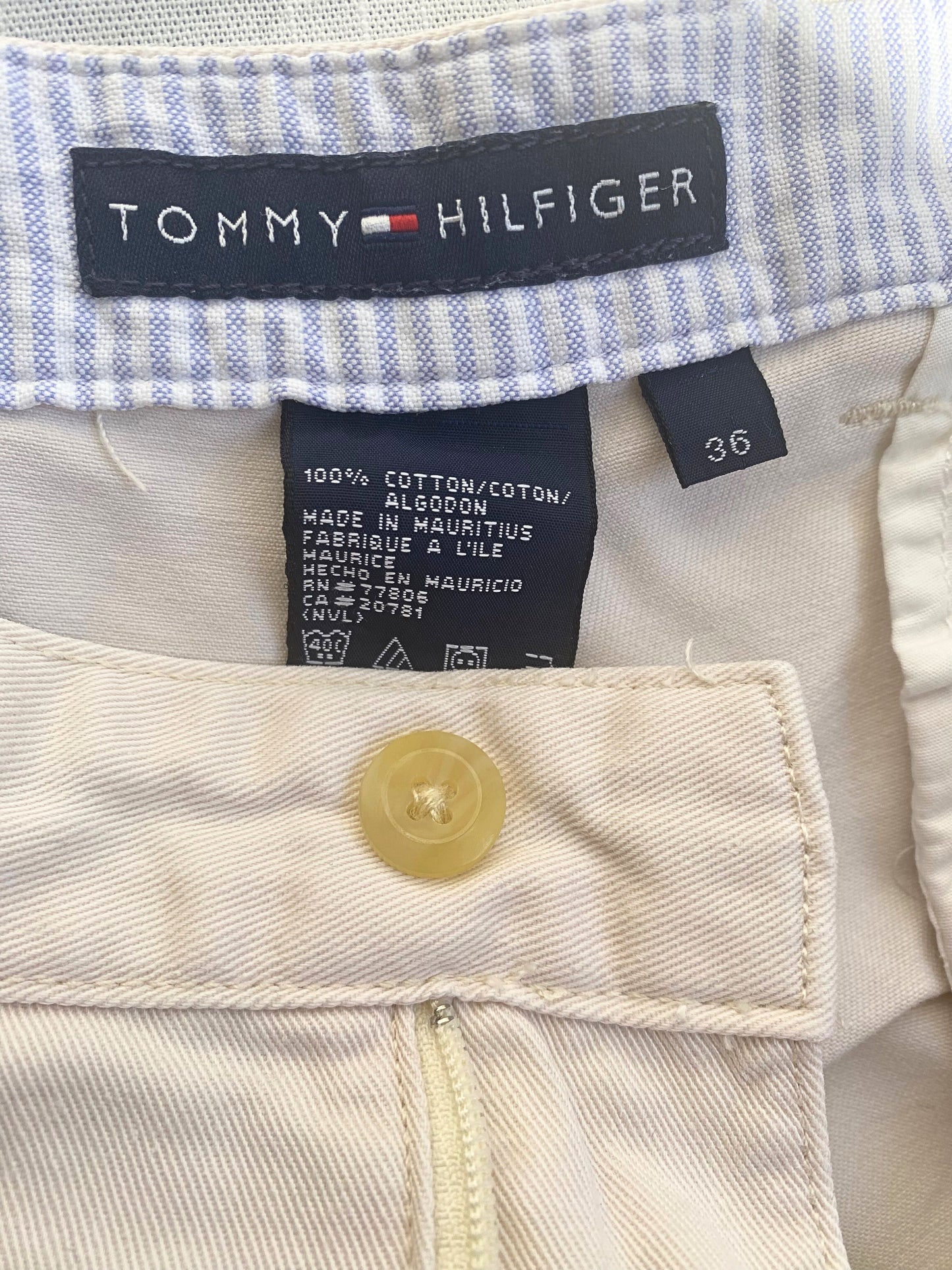 ברמודה TOMMY HILFIGER לבנה מידה- 36