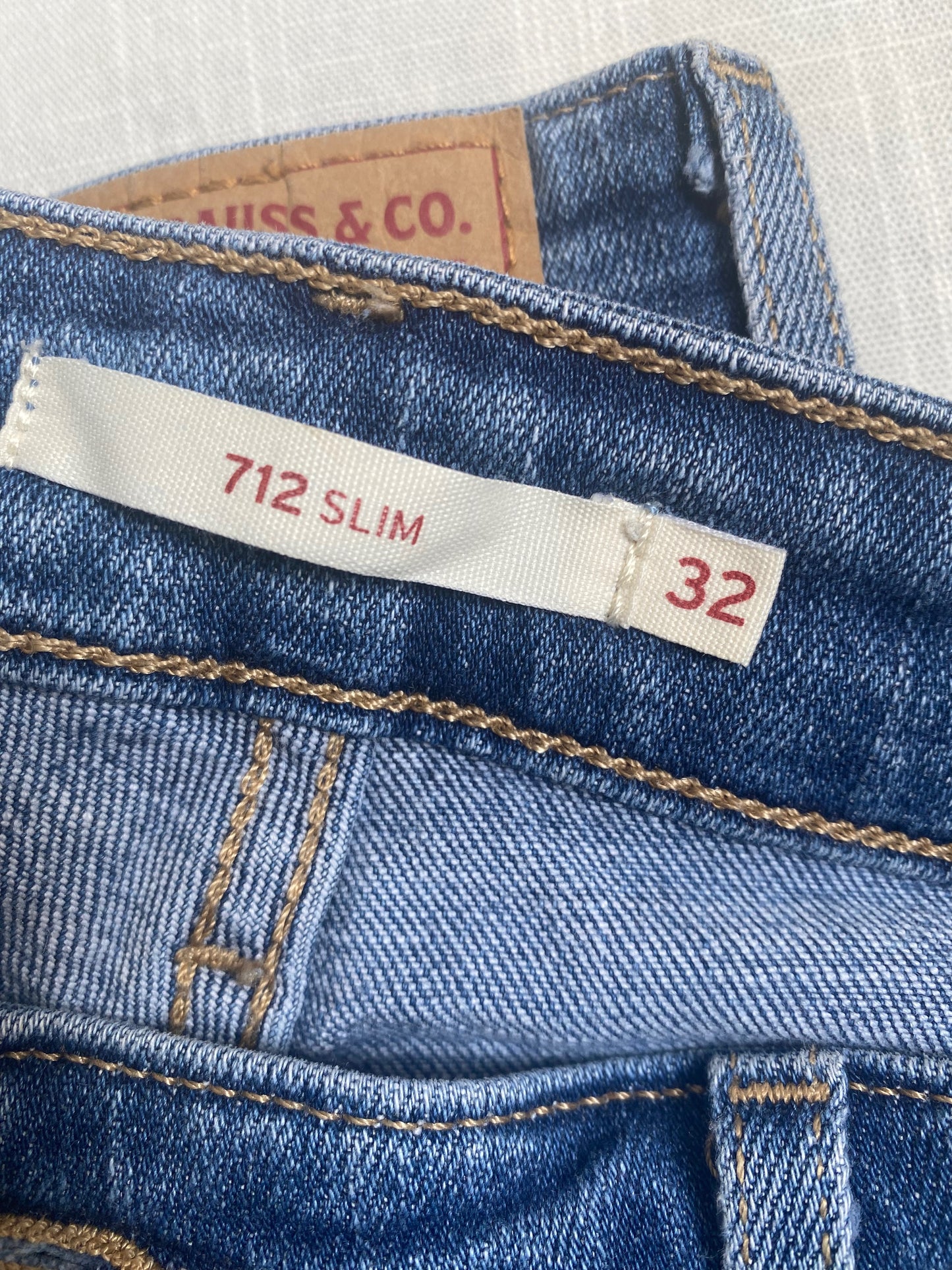 ג'ינס LEVI'S 712 SLIM מידה- 32