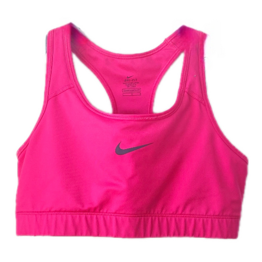 חזיית ספורט NIKE dri-fit בצבע ורוד מידה- L