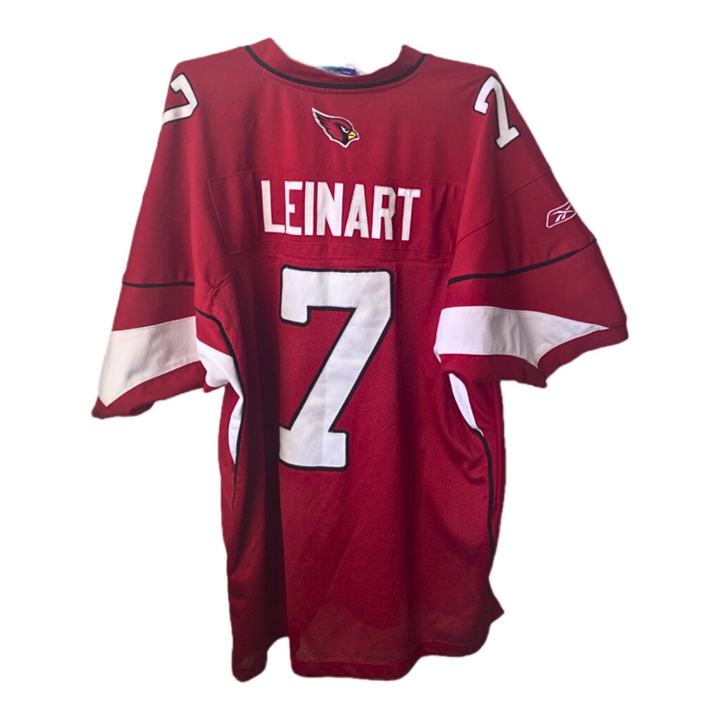 Vintage Reebok NFL Arizona Cardinals Matt Leinart #7 Jersey מידה- 54(XXL)