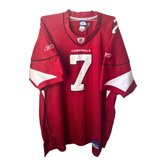 Vintage Reebok NFL Arizona Cardinals Matt Leinart #7 Jersey מידה- 54(XXL)