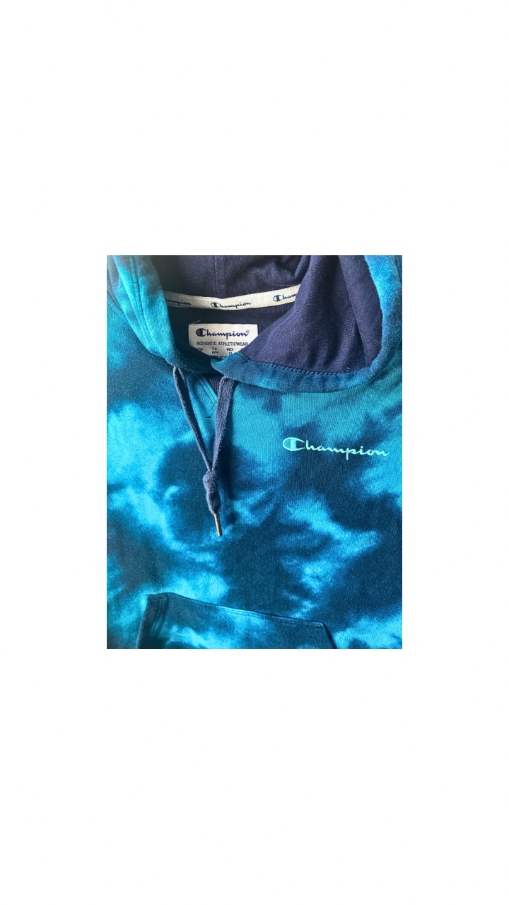 סווטצרט Champion Blue Tie Dye מידה- M