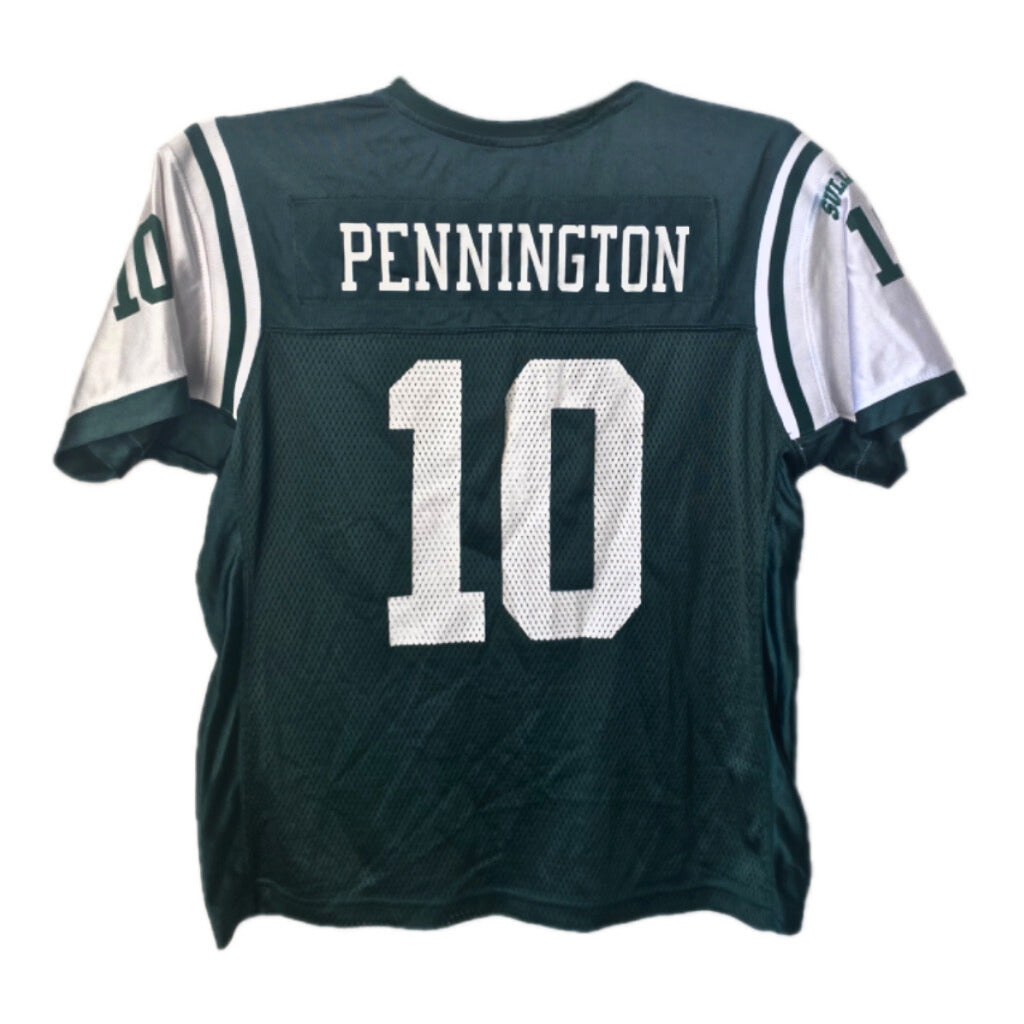 Vintage NY Jets Chad Pennington Jersey NFL Reebok מידה- L